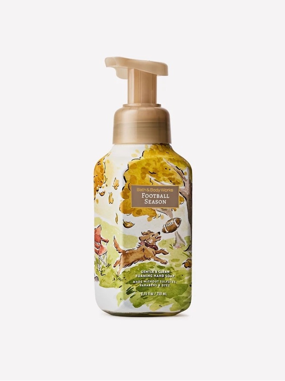 BATH AND BODY WORKS Football Season Gentle & Clean Foaming Hand Soap 🐶 🏈 🍂